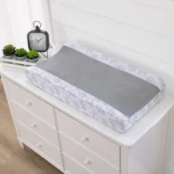 Disney Mickey Mouse Mighty Mickey Changing Pad Cover - White