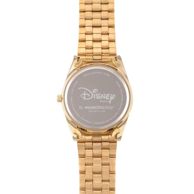 Women's Disney Princess Ariel Gold Alloy Glitz Watch - Gold - Image 2