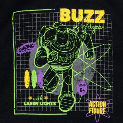 Disney Pixar Toy Story Alien Buzz Lightyear Fleece Pullover Hoodie And Sweatshirt Toddler - Image 3