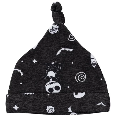 Disney Nightmare Before Christmas Zero Oogie Boogie Jack Skellington Baby Bodysuit Pants And Hat 3 Piece Outfit Set Newborn To Infant - Image 4