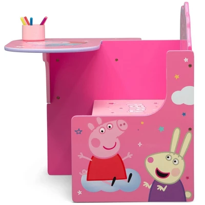 Disney Peppa Pig Chair Desk With Storage Bin - Delta Children - Image 4