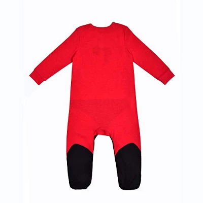 Disney Baby Boy's The Incredibles Jack Jack 2 Piece Coverall Suit Footie With Cap Set For Infant - Image 3