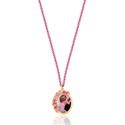 Disney Girls Encanto Isabela Charm Necklace, 16 + 3" - Image 3
