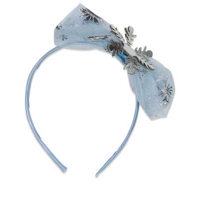 Disney Frozen Princess Anna Elsa Girls Cosplay Costume Gown And Headband Little Kid To Big Kid - Image 2