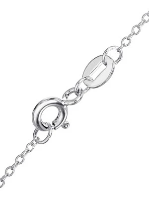 Disney Frozen Silver Plated Blue Crystal Snowflake Pendant Necklace, 18"