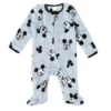 Disney Mickey Mouse Baby Fleece 2 Pack Coveralls Newborn