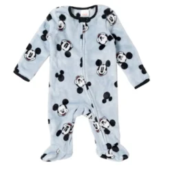 Disney Mickey Mouse Baby Fleece 2 Pack Coveralls Newborn