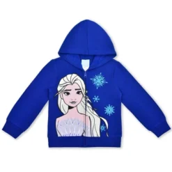 Disney Girl's 3-Pack Frozen Sisters For Life Short Sleeve Graphic Tee, Hoodie And Snowflake Legging Pant Set For Toddler