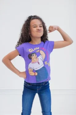 Disney Princess Ariel Snow White Rapunzel Girls 3 Pack T-Shirts Little Kid To Big Kid