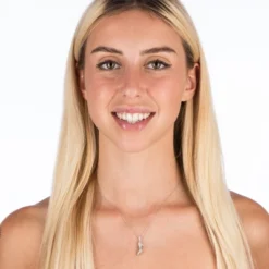 Disney Princess Cinderella Sterling Silver Cubic Zirconia Slipper Necklace, Officially License