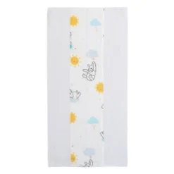 Disney Winnie The Pooh 100% Cotton Muslin Burp Cloths - 2pk
