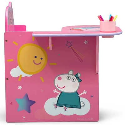 Disney Peppa Pig Chair Desk With Storage Bin - Delta Children - Image 5