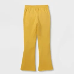 Girls' Disney Princess Belle Dreamy Fleece Sweatpants - Yellow