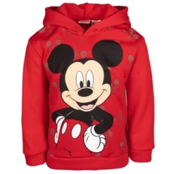 Disney Mickey Mouse Goofy Donald Duck Fleece Pullover Hoodie Infant To Big Kid