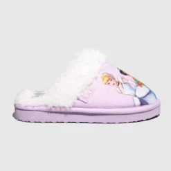 Kids' Disney 100 Princess Scuff Slippers - Purple