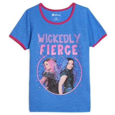Disney Descendants Audrey Evie Mal Girls 3 Pack T-Shirts Little Kid To Big Kid - Image 3