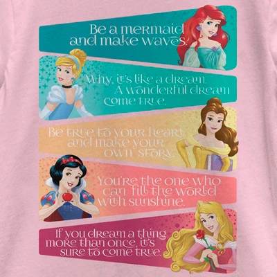 Girl's Disney Princess Advice T-Shirt