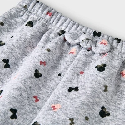 Disney Baby Girls' 2pc Minnie Mouse Top And Bottom Set - Light Pink - Image 3