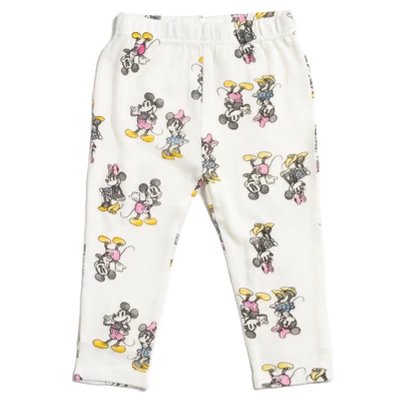 Disney Mickey Mouse Minnie Mouse Girls Pullover Hoodie And Pants Outfit Set Toddler - Image 2