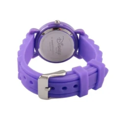 Girls' Disney Minnie Mouse Purple Plastic Time Teacher Watch - Purple