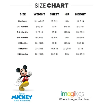 Disney Classics Mickey Mouse Winnie The Pooh Baby Hoodie Bodysuit And Pants 3 Piece Outfit Set Newborn To Infant - Image 6
