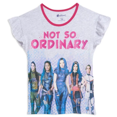 Disney Descendants Audrey Evie Mal Girls 3 Pack T-Shirts Little Kid To Big Kid - Image 2