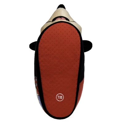 Disney Mickey Mouse 3D Slippers - House Shoes Plush Lightweight Warm Indoor Comfort Soft Aline - Red/Black 3D (size 5-12 Toddler - Little Kid) - Image 5