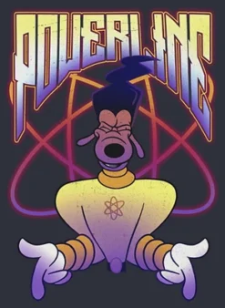 Disney Junior's A Goofy Movie Powerline Retro Festival Muscle Tee