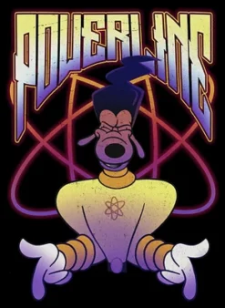 Disney Men's A Goofy Movie Powerline Retro Sweatshirt