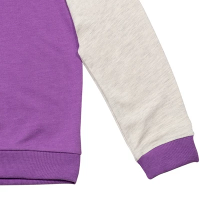 Disney Zombies () French Terry Sequin Hoodie Purple - Image 4