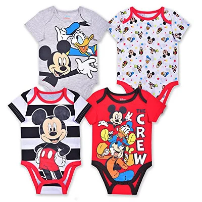 Disney 4PackMickeyFriendsCreepers/Infant - Image 6