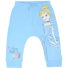 Disney Princess Belle Aurora Cinderella Baby Girls 3 Pack Pants Newborn To Infant