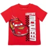 Disney Pixar Cars Lightning McQueen 2 Pack Graphic T-Shirts Toddler