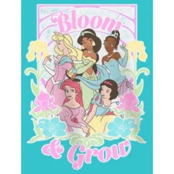 Girl's Disney Bloom And Grow Pastels T-Shirt