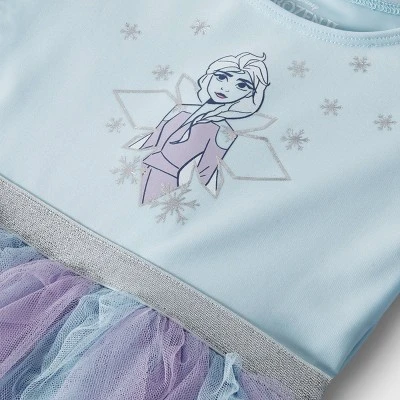 Disney Princess Toddler Girls' Disney Frozen Solid Tutu Dress - Light Purple 2T - Image 2