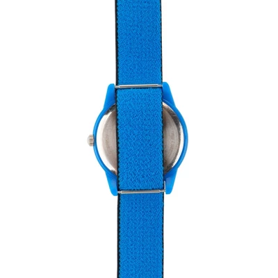 Boys' Disney Moana, Maui Blue Plastic Time Teacher Watch - Black And Blue - Image 3