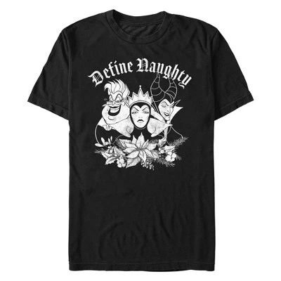 Men's Disney Villains Define Naughty T-Shirt - Image 4