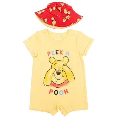 Disney Lion King,Mickey Mouse,Winnie The Pooh Simba Baby Romper And Sunhat Newborn To Infant - Image 10