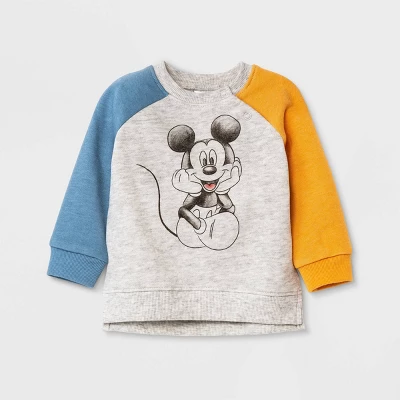 Baby Boys' Disney Mickey Mouse & Friends Top And Bottom Set - Gray - Image 2