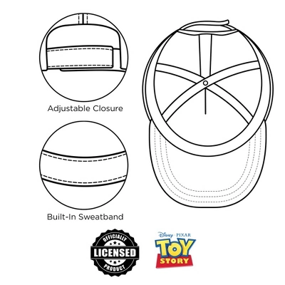 Disney Buzz Lightyear Boys Baseball Cap - Image 4
