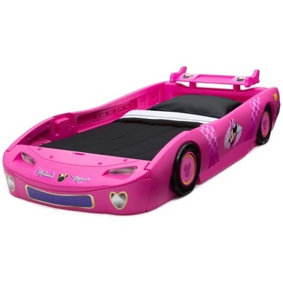 Twin Disney Minnie Mouse Car Bed - Delta Children - Image 2