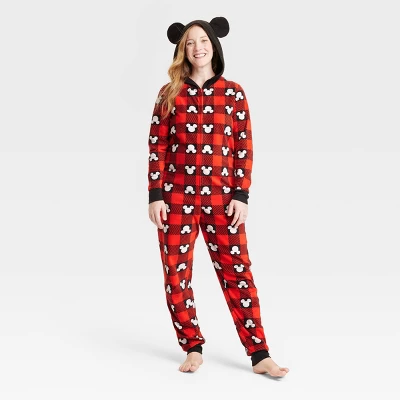 Women's Disney 100 Mickey Mouse Union Suit - Red - Image 2