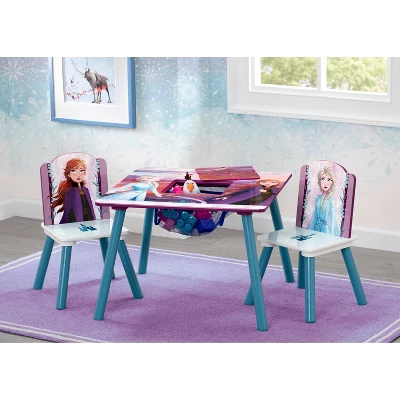 Disney Frozen 2 Table And Chair Set With Storage - Delta Children