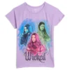 Disney Descendants Audrey Evie Mal Girls 3 Pack T-Shirts Little Kid To Big Kid