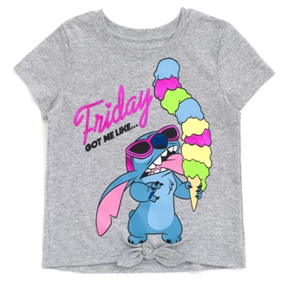 Disney Lilo & Stitch Girls 3 Pack T-Shirts Little Kid To Big Kid - Image 4