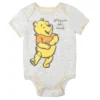 Disney Winnie The Pooh Baby Bodysuit Pants Bib And Hat 4 Piece Outfit Set Newborn To Infant
