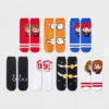 Disney Women's Harry Potter 7 Days Of Cozy Crew Socks - Assorted Colors 4-10