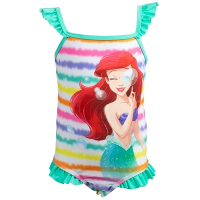 Disney The Little Mermaid Princess Ariel Girls One Piece Bathing Suit Toddler - Image 7