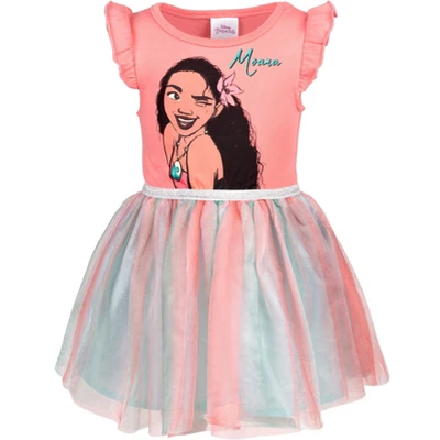 Disney Lilo & Stitch Raya And The Last Dragon Encanto Moana Mirabel Sisu Girls Dress Tulle Dress Little Kid To Big Kid - Image 9