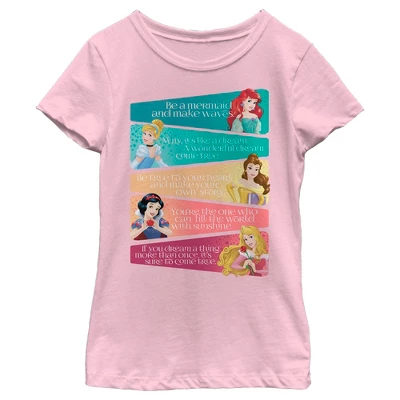 Girl's Disney Princess Advice T-Shirt - Image 3